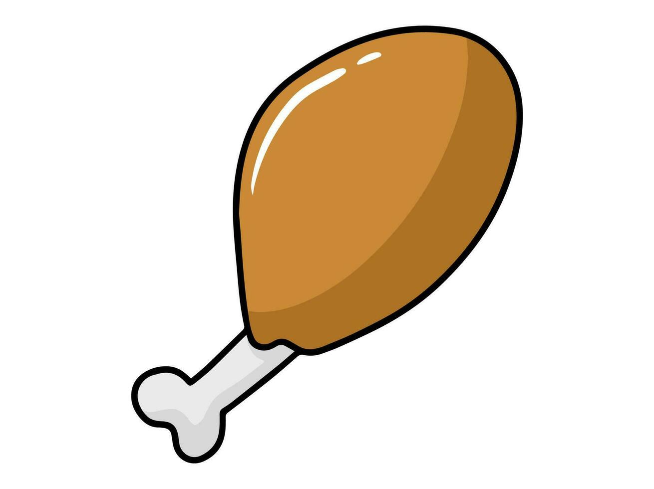 Fried Chicken Fast Food Clipart Illustration 24277029 Vector Art At 