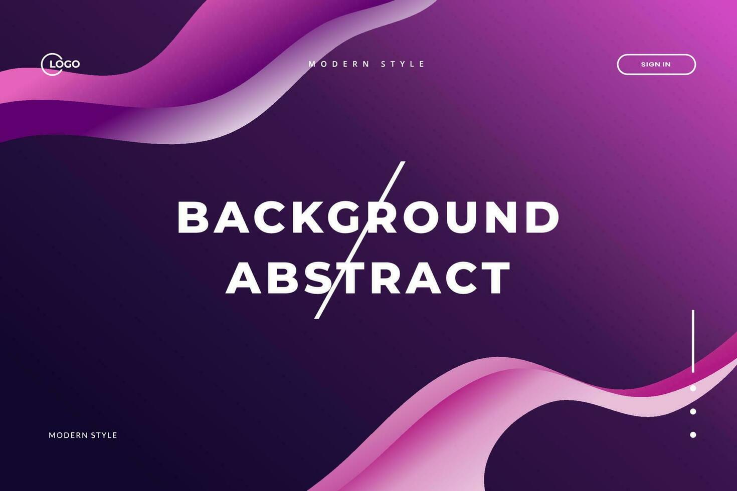 Abstract Geometric Waves UI UX Background This vibrant and dynamic backdrop features a stunning combination of abstract geometric waves. Perfect for modern and futuristic designs vector