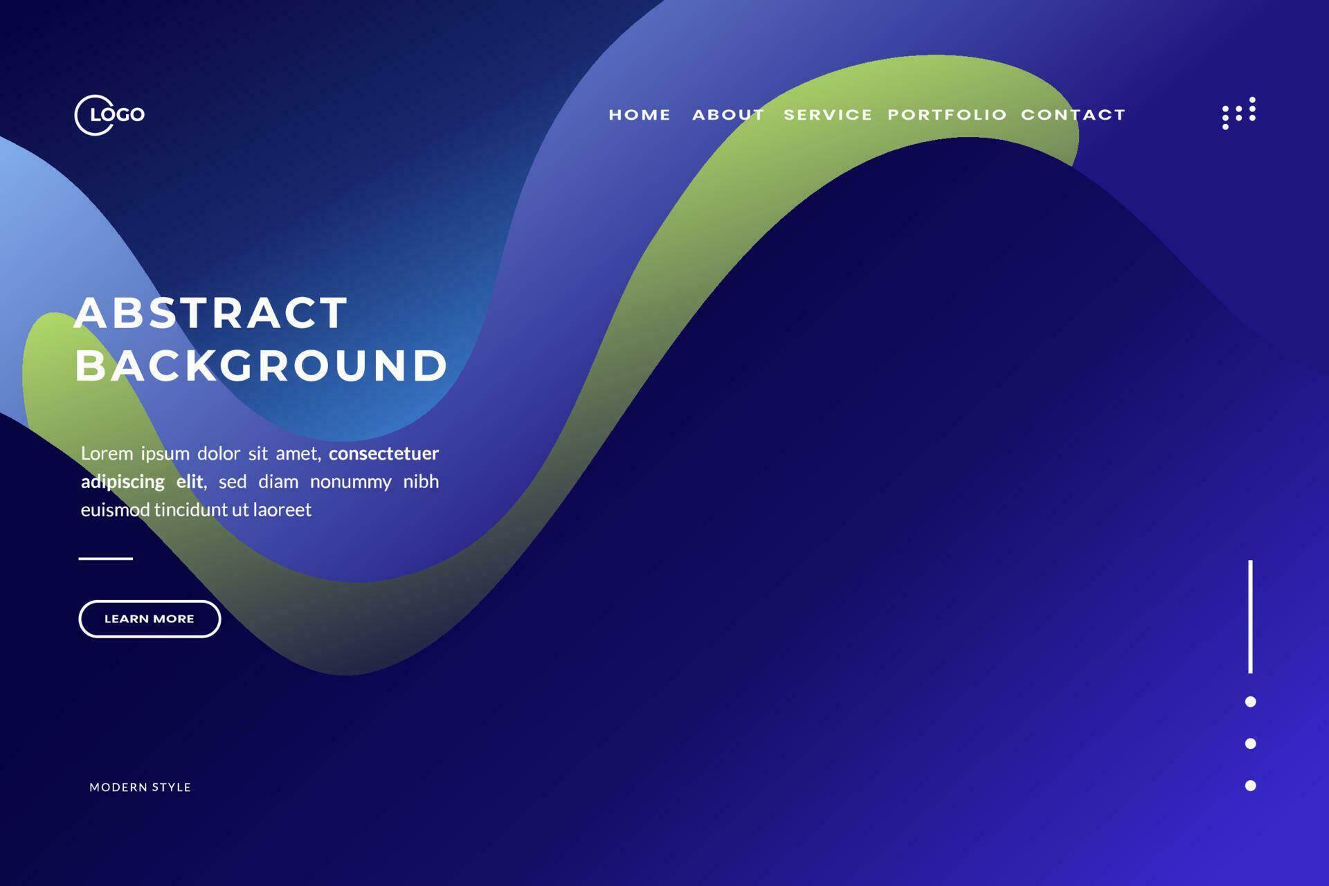 Abstract Geometric Waves UI UX Background This vibrant and dynamic ...