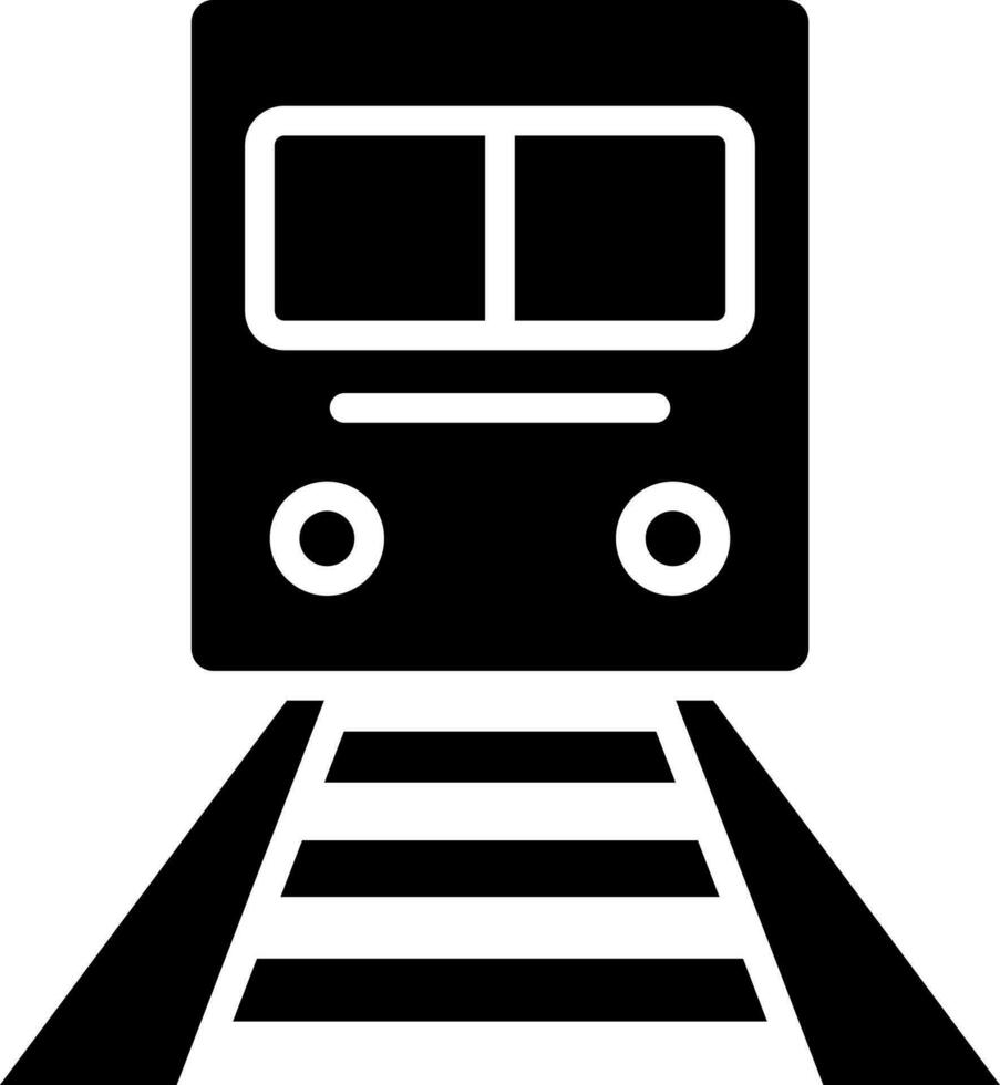 Vector illustration of train icon.