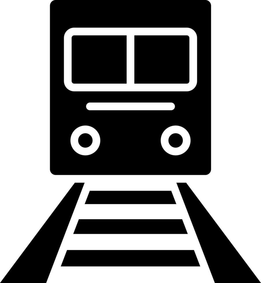 Vector illustration of train icon.