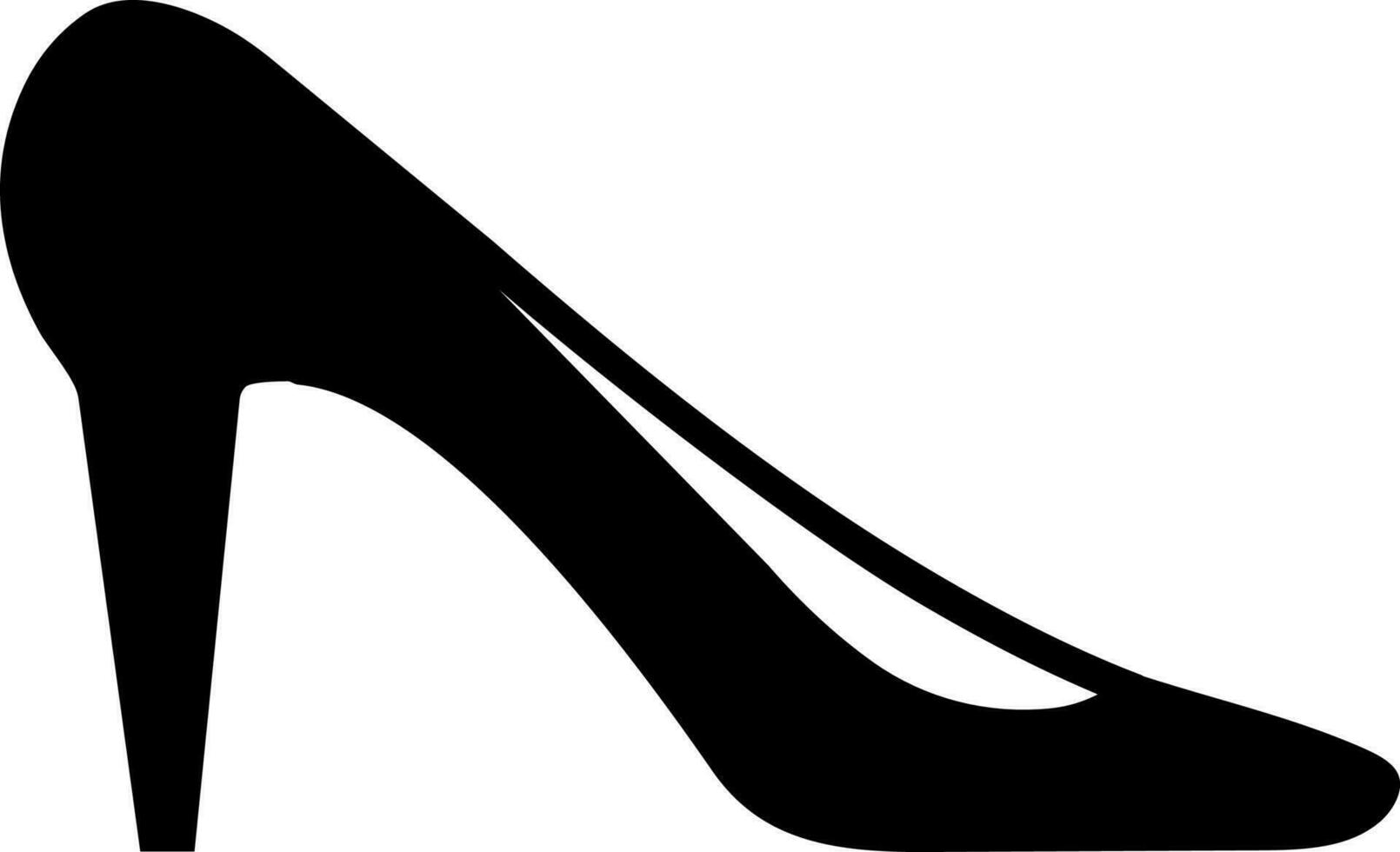 Women footwear or sandal icon. vector