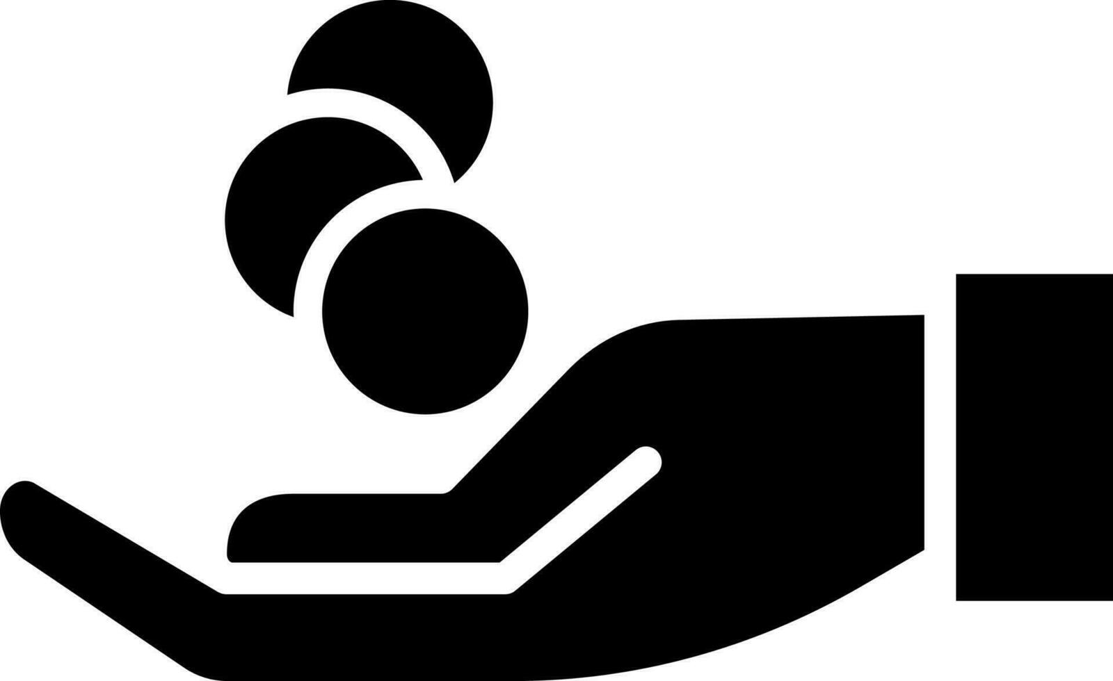 Cash payment sign or symbol. vector