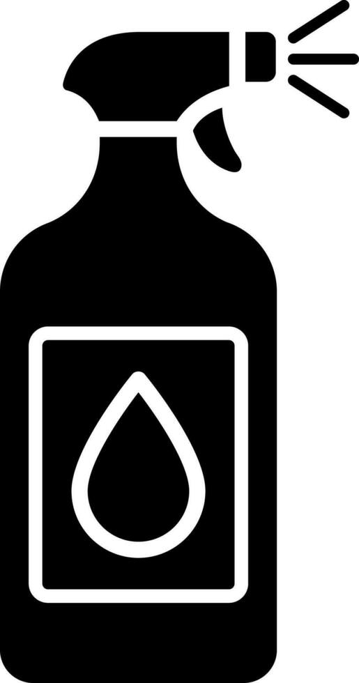 Vector illustration of spray bottle icon.