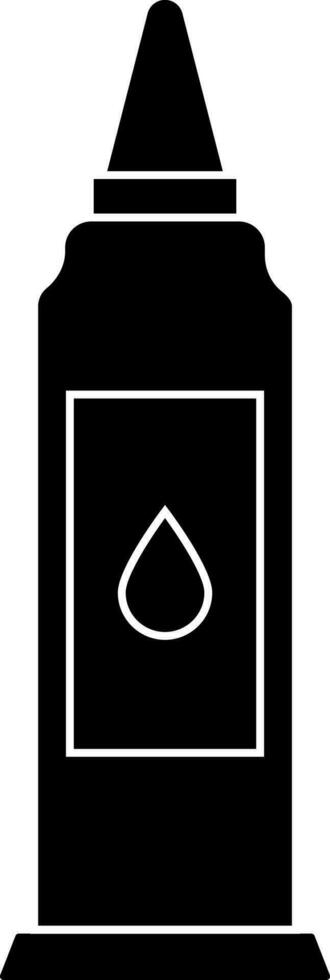 Isolated glue icon or symbol in Black and White color. vector