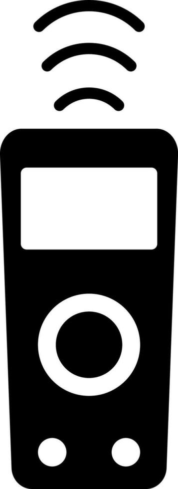 Vector illustration of remote control.