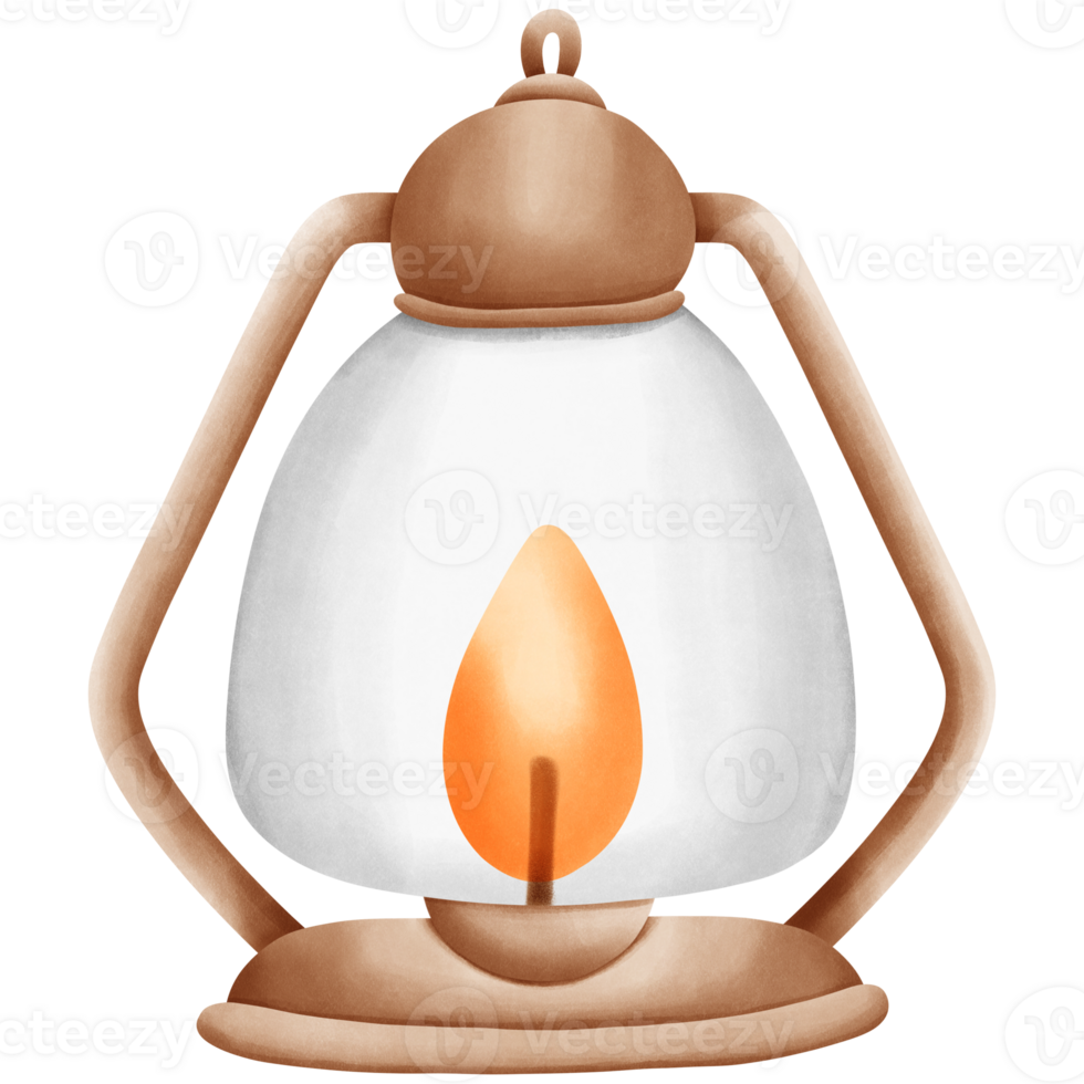 Lantern watercolor element png
