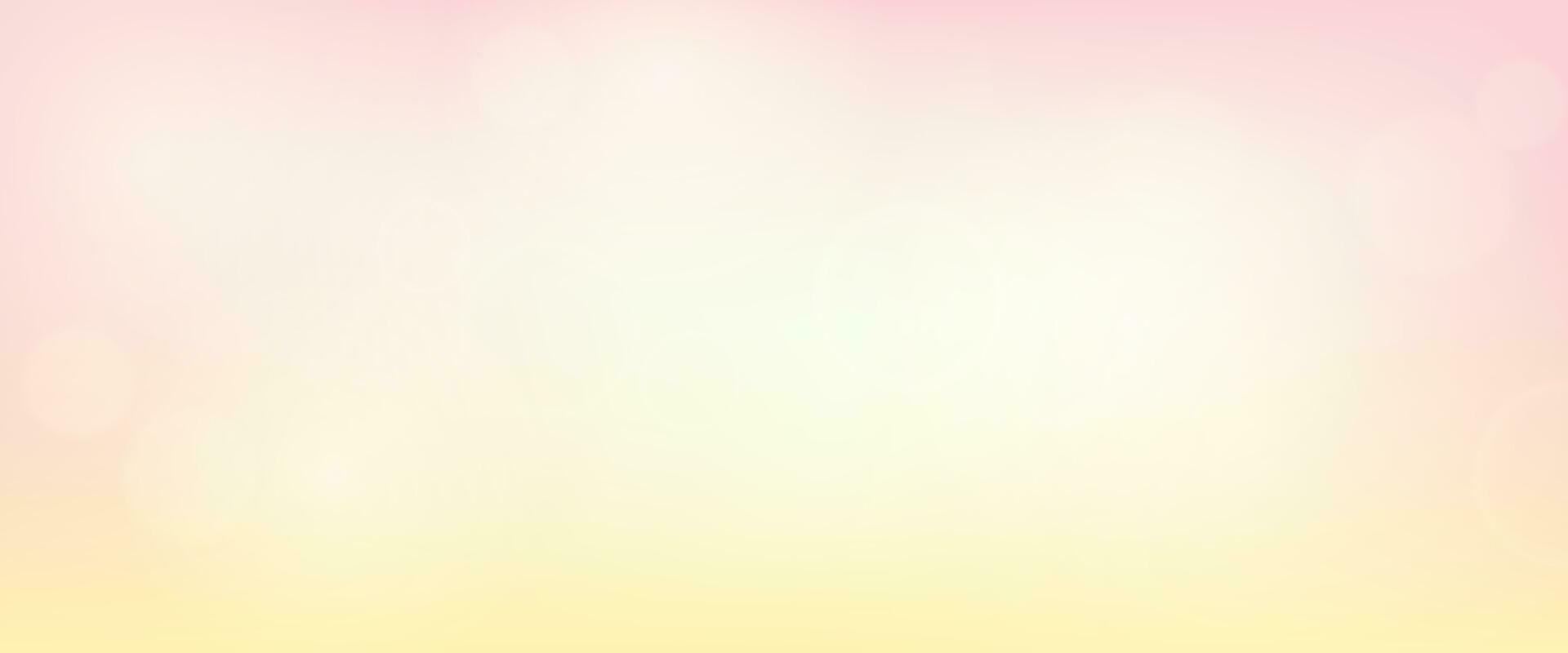 Abstract background with blur bokeh light effect. Modern colorful circular blur light backdrop. Vector illustration