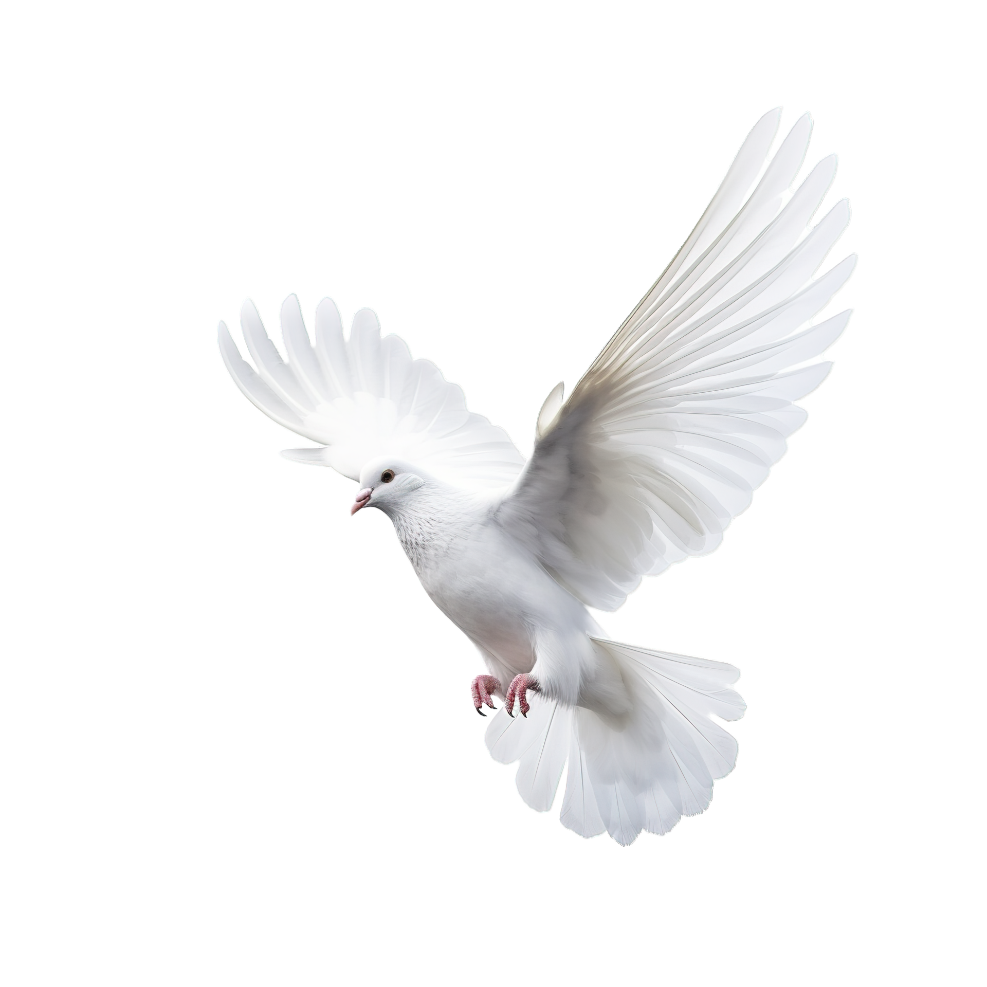 White dove on transparent background 24280394 PNG