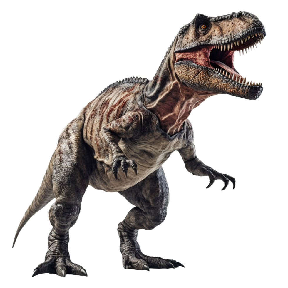 tyrannosaurus rex,t-rex Aan transparant ai gegenereerd png