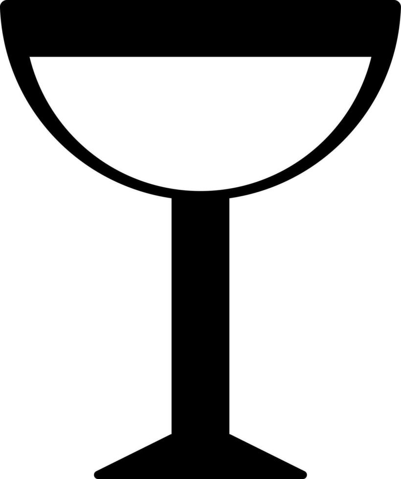 Food and drink icon of Beverage glass. vector