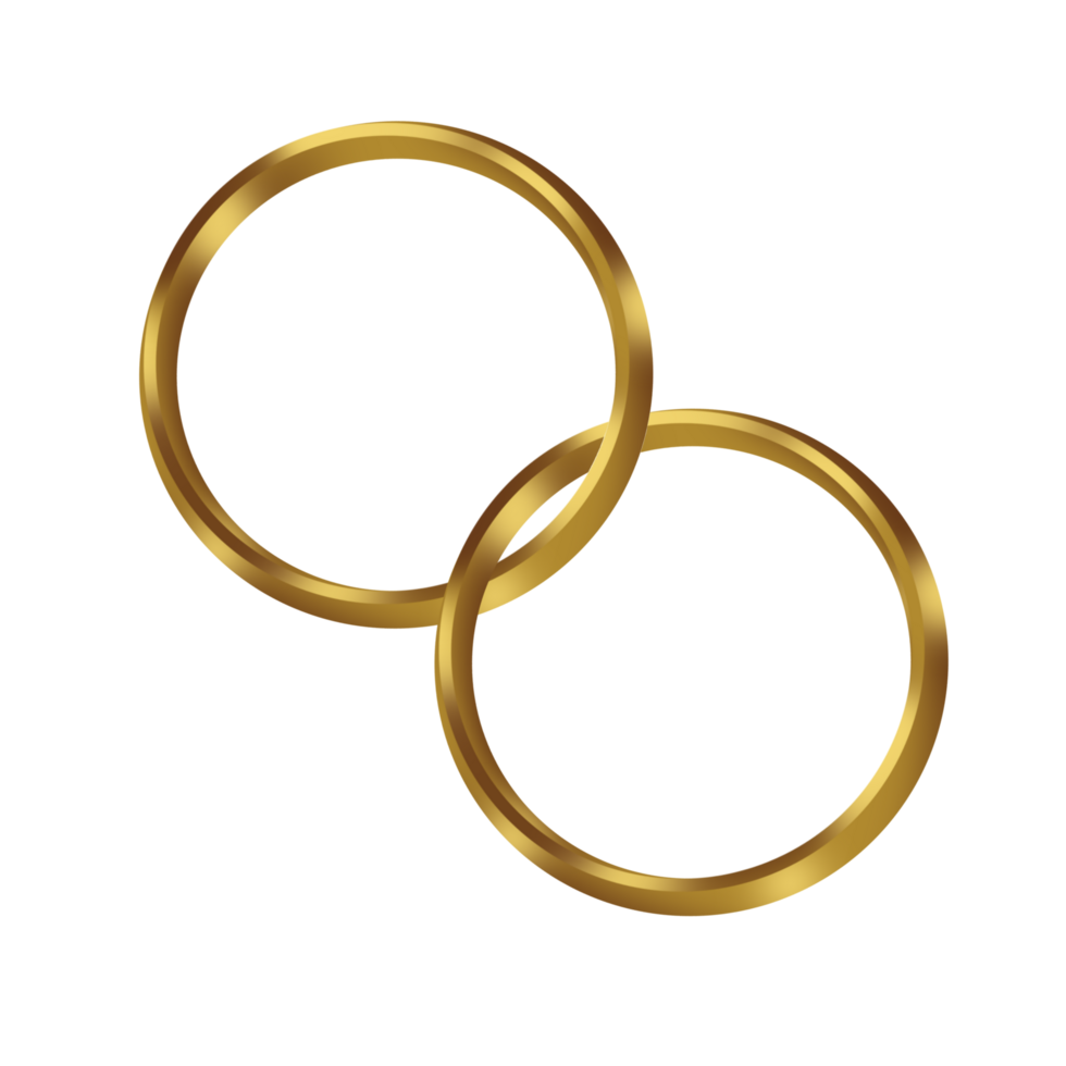 Circle gold frame png