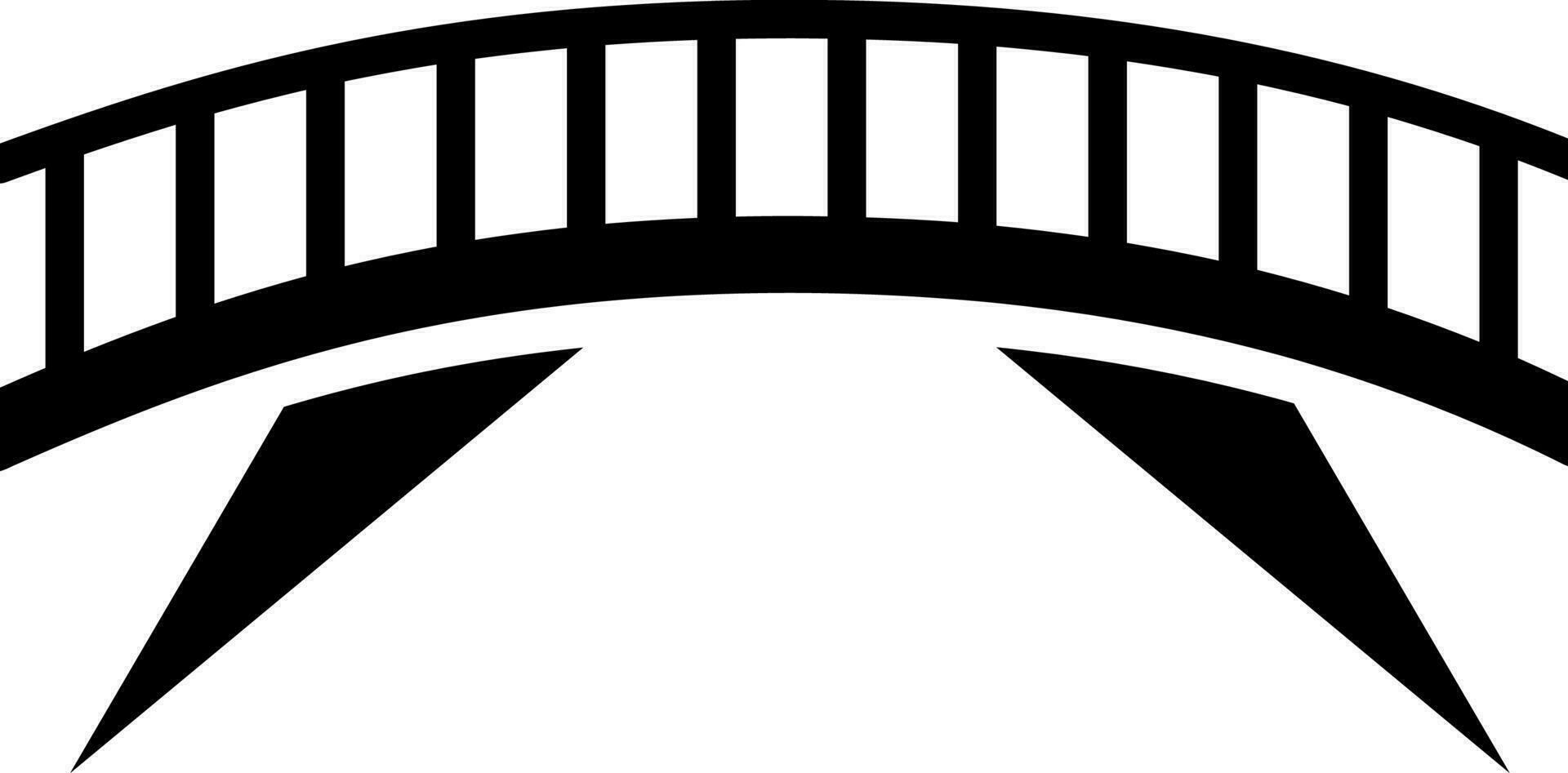 Sydney harbour bridge icon. vector