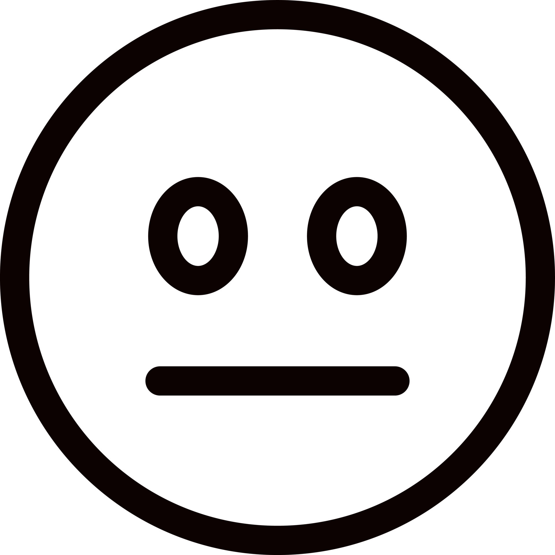 Black line art illustration of flushed emotion face icon. 24282202