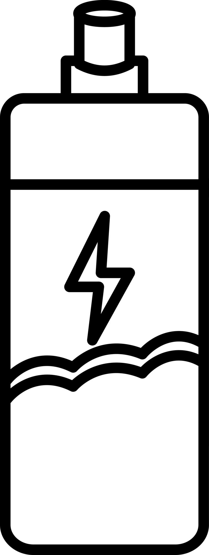 Energy drink bottle icon. 24282234 Vector Art at Vecteezy