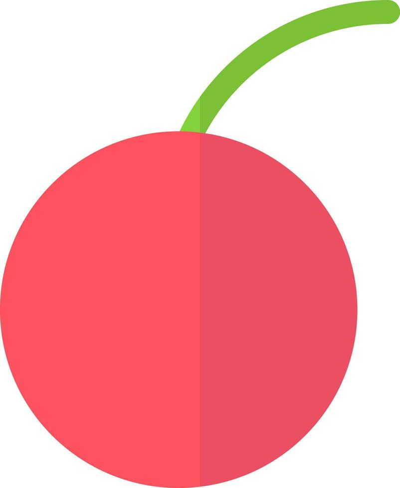 Vector illustration of cherry icon.