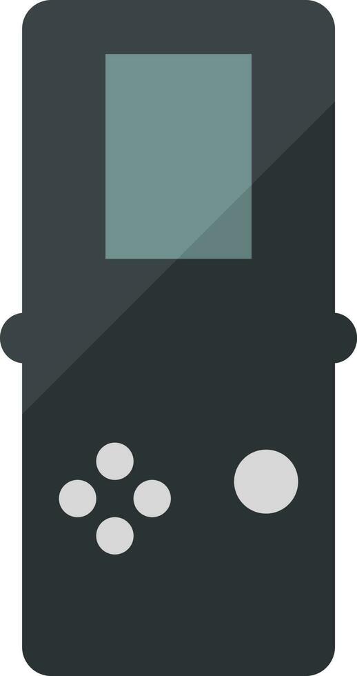 Illustration of gameboy icon or symbol. vector