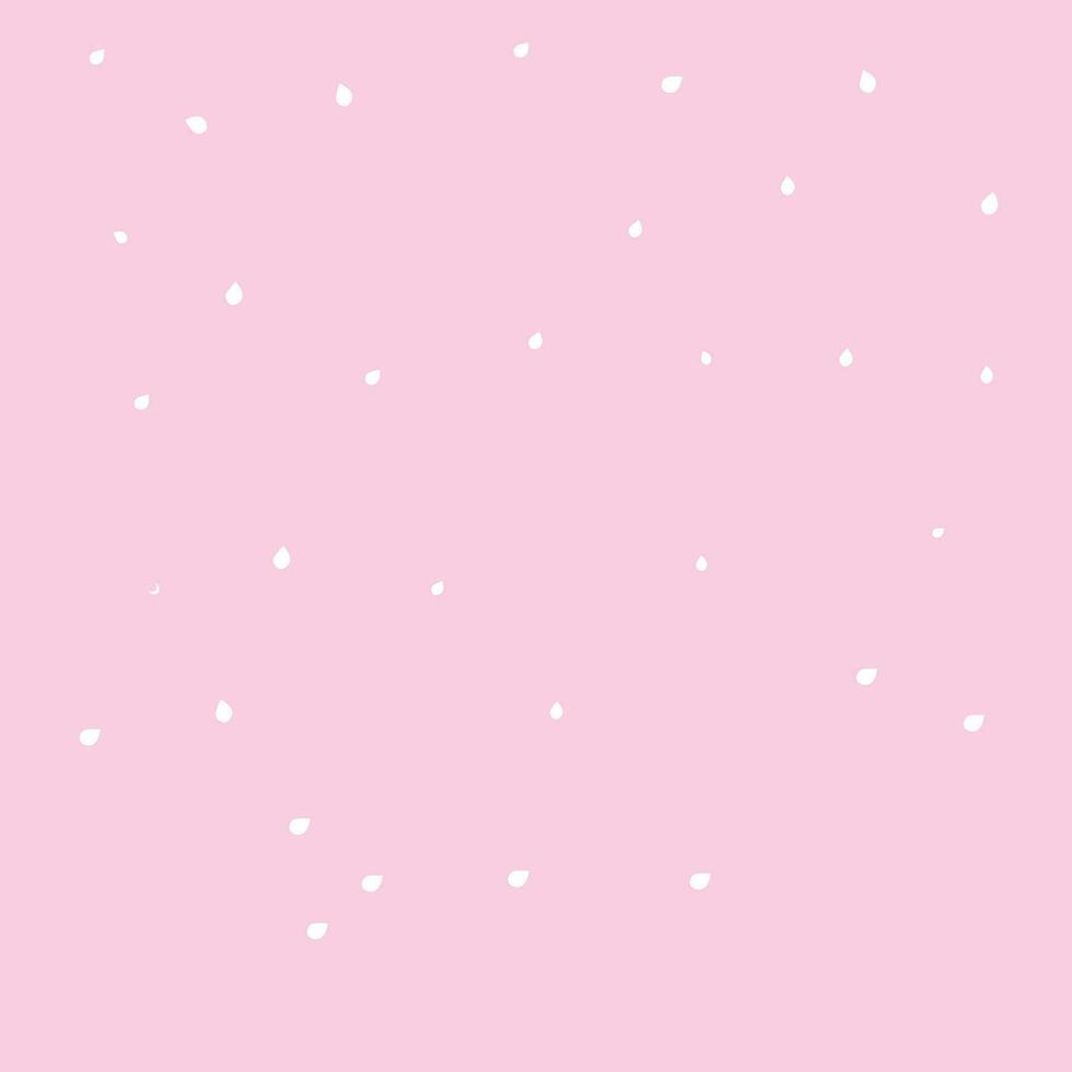 White dots on pink background. vector