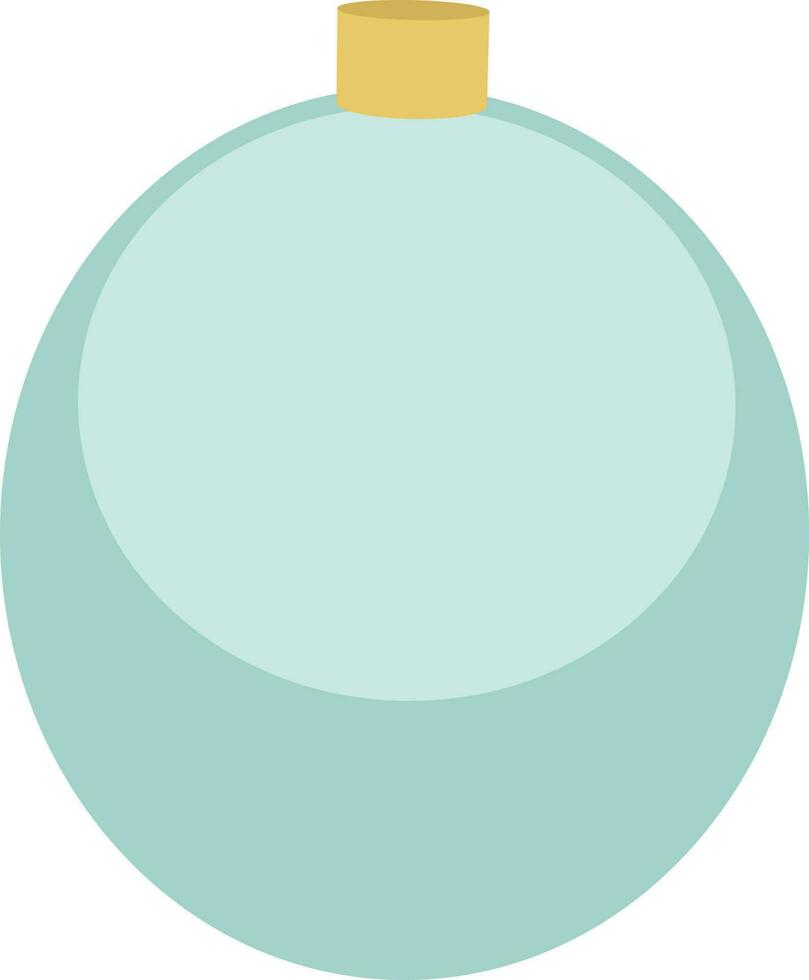 ilustración de un Navidad pelota. vector