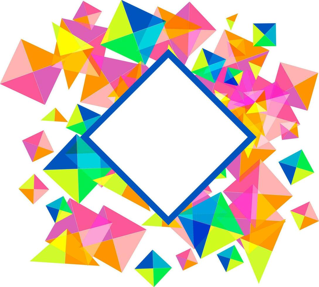 Abstract background with square. vector