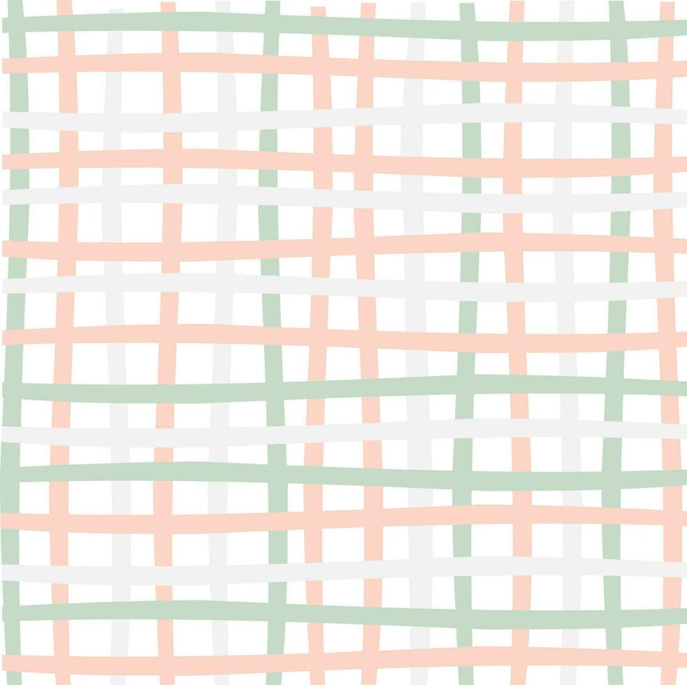 Hand drawn abstract background with lines. vector