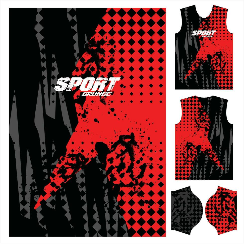 deporte jersey modelo textura antecedentes diseño vector