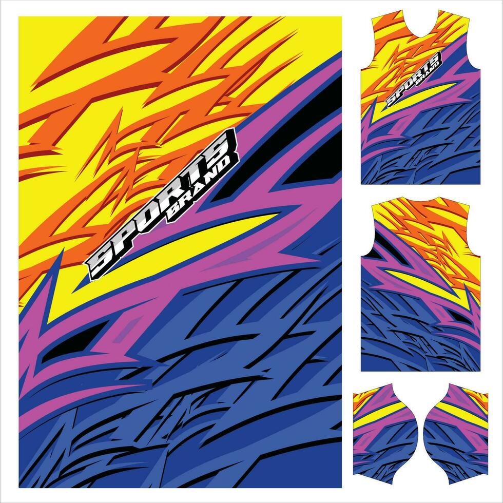 Sport Jersey Pattern texture background design vector