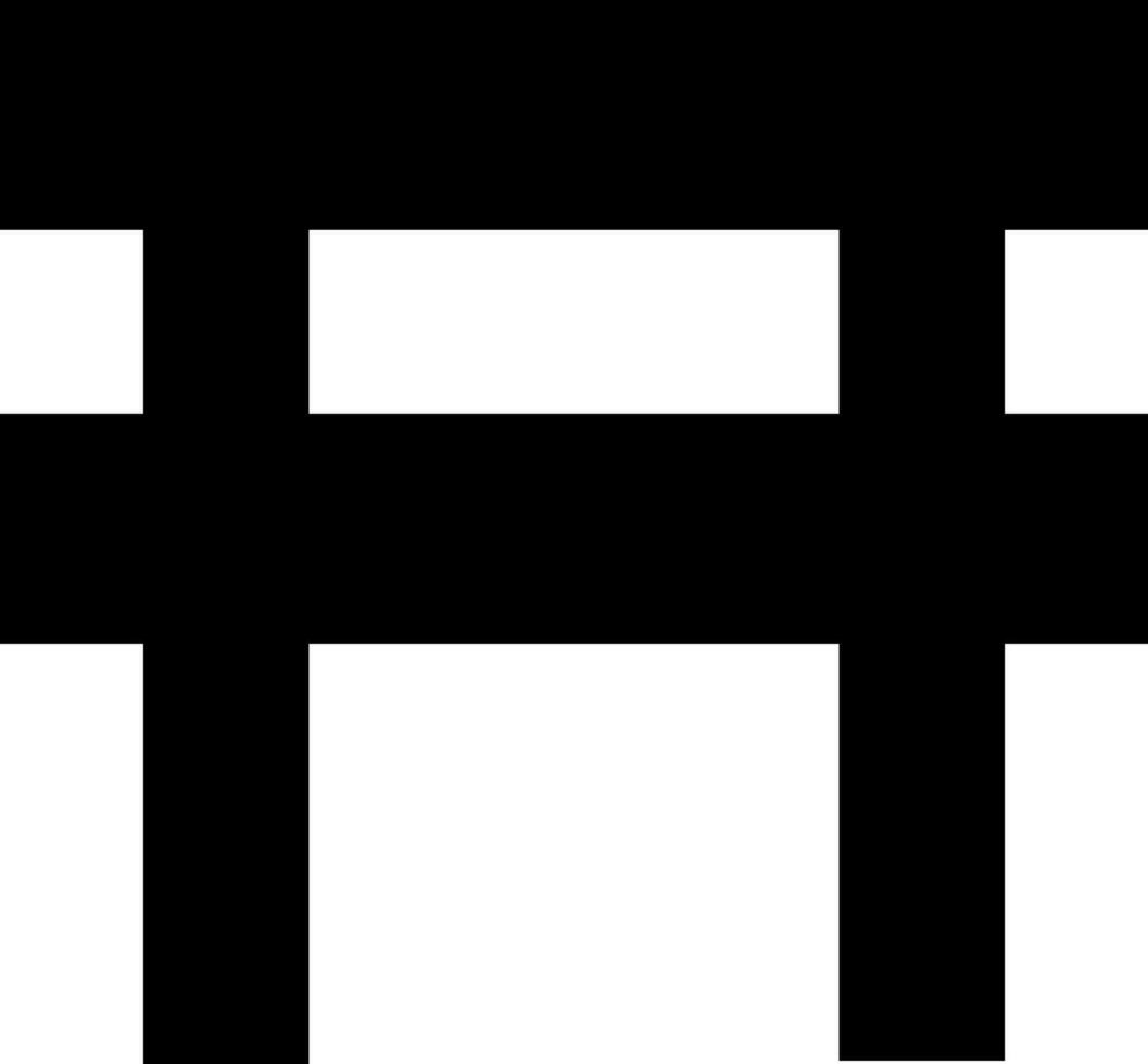 Vector illustration of barrier icon in flat style.