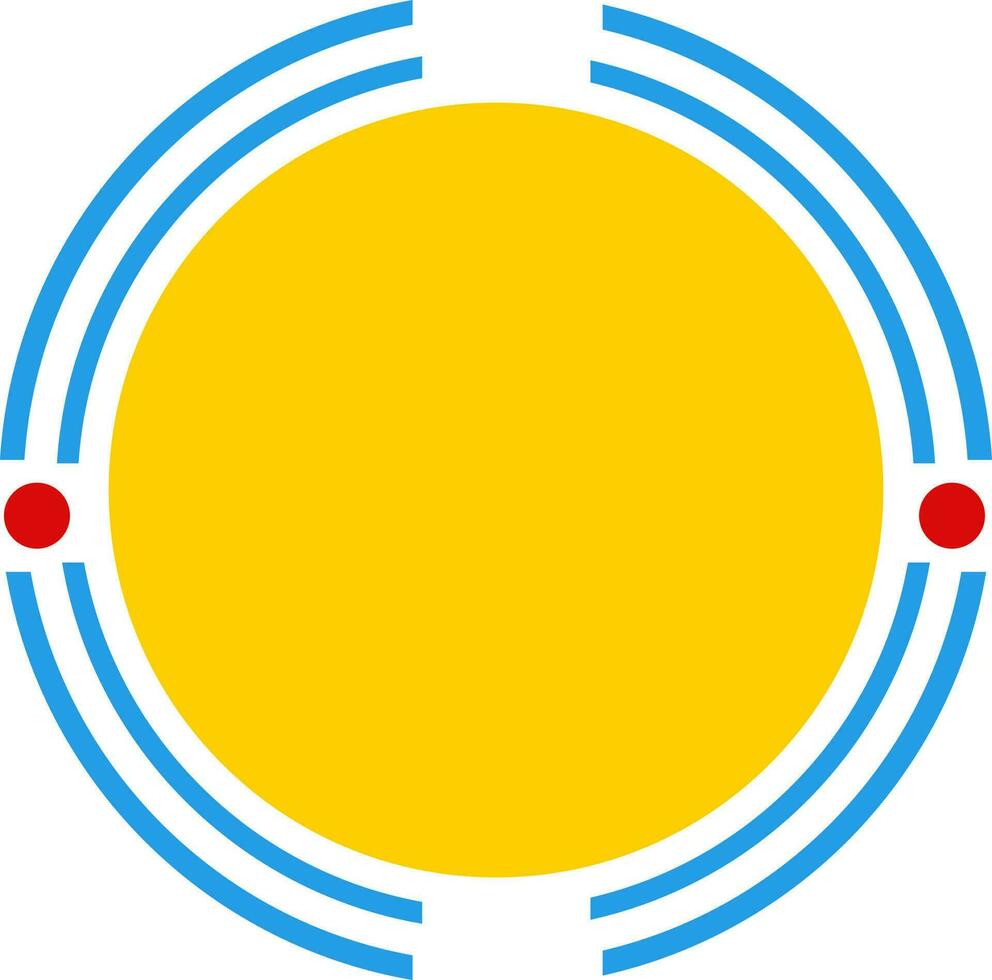Blank sticker, tag or label design. vector