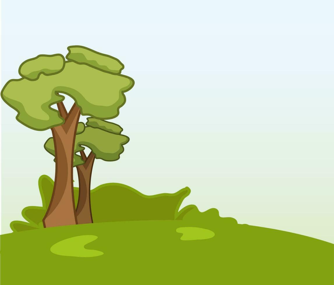 Illustration of a painting. vector