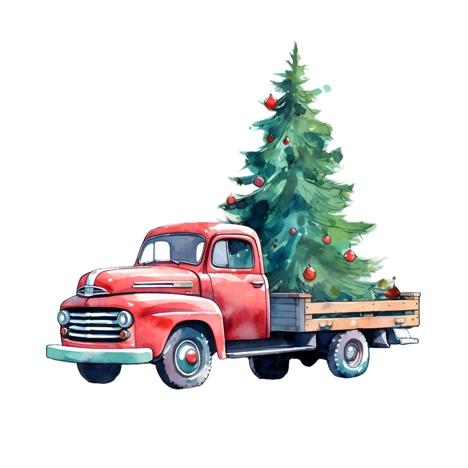 Old Truck Christmas Picture Background Images HD Pictures and Wallpaper  For Free Download  Pngtree