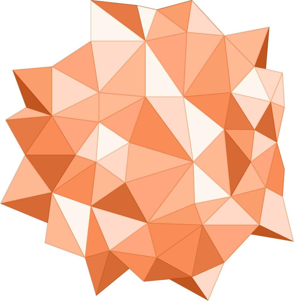 Abstract polygonal background. vector