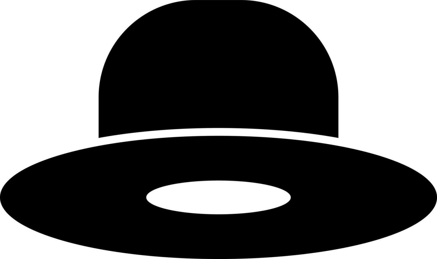 Sun Hat sign or symbol. vector