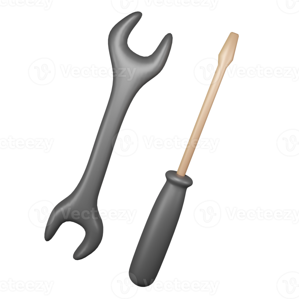 Repairman screwdrive Rendering png