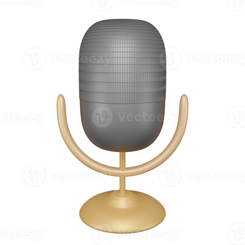 Stimme Recorder Mikrofon und Podcast png