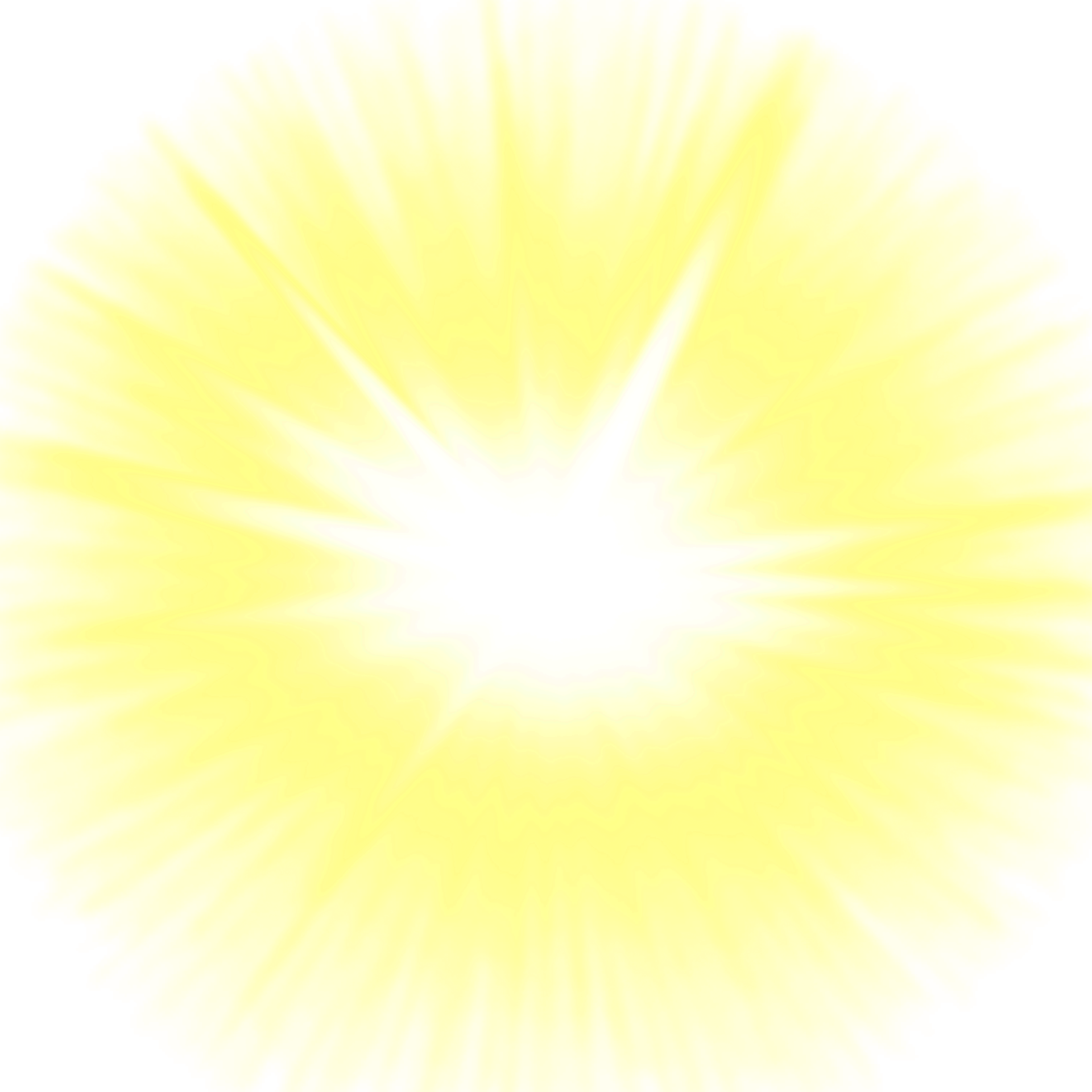 Realistic yellow sunburst isolated on transparent background 24286348 PNG