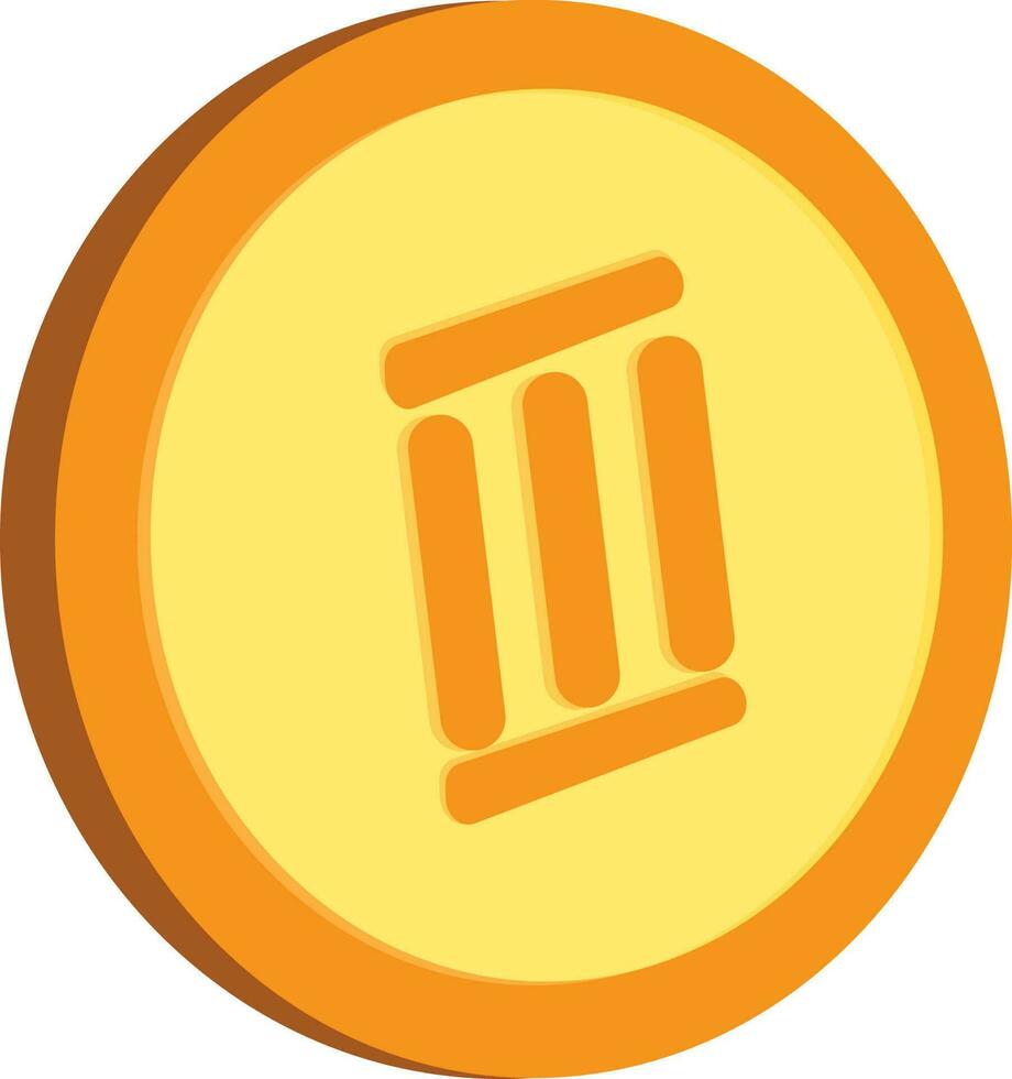 Illustration of gold coin. 24286911 Vector Art at Vecteezy