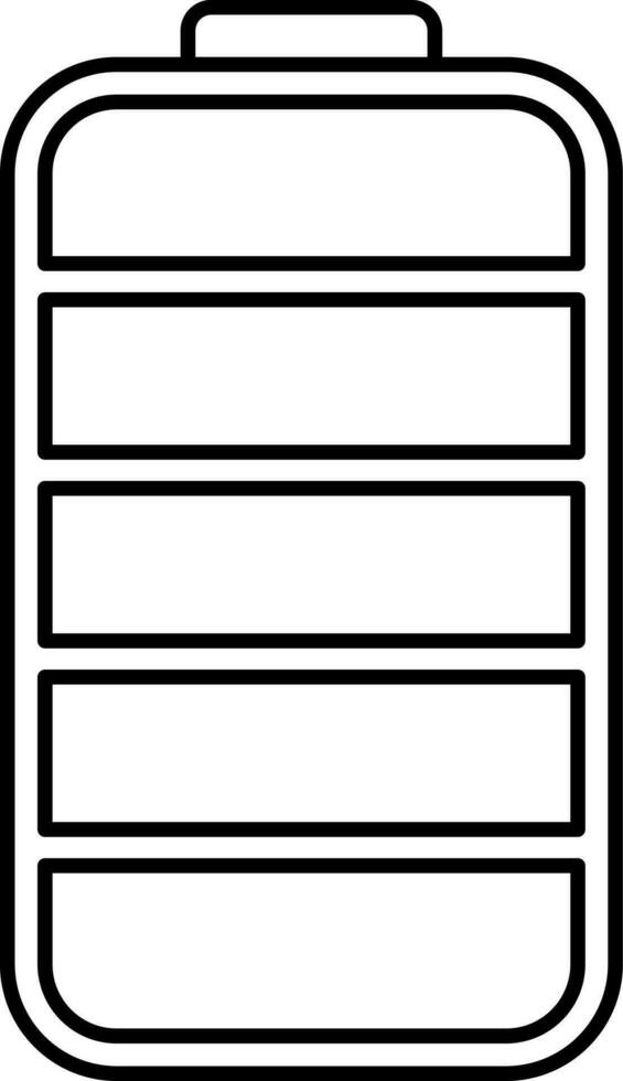 Battery charging icon or symbol. vector