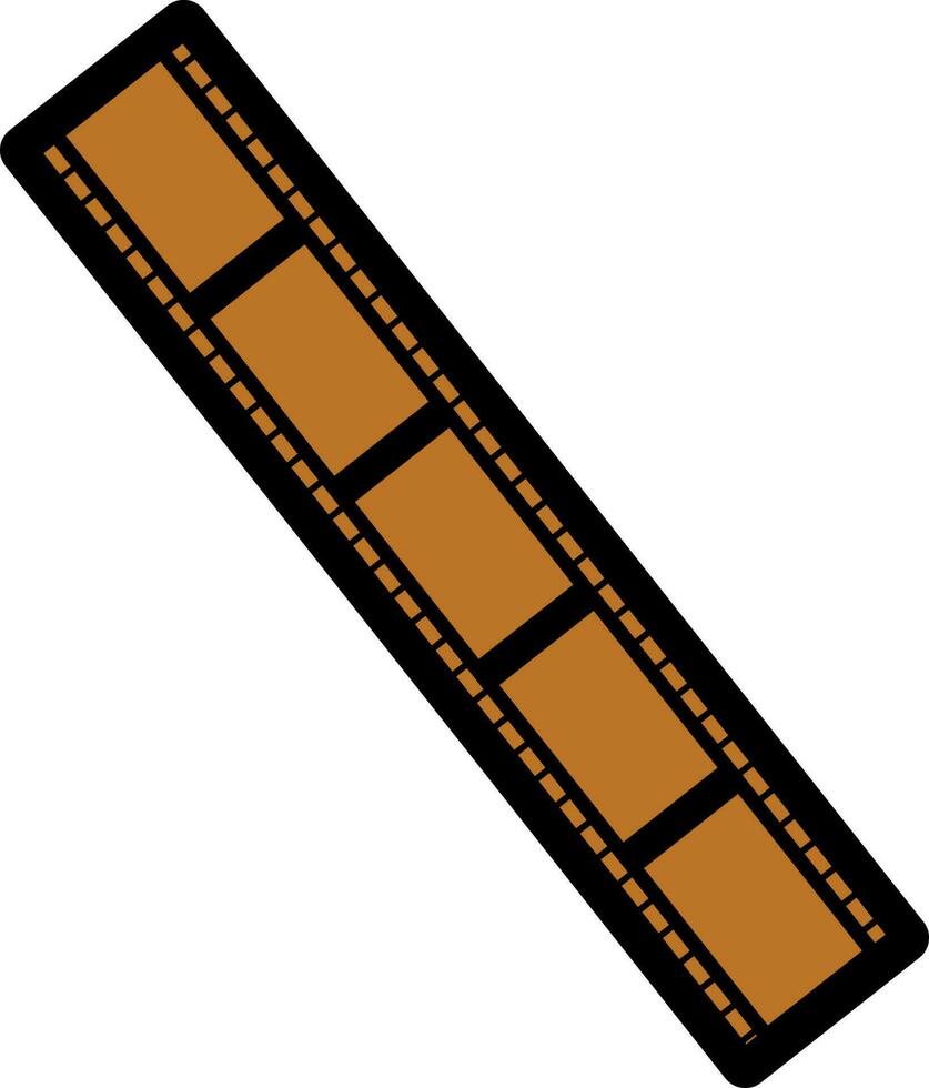 Black and brown film strip. 24287309 Vector Art at Vecteezy