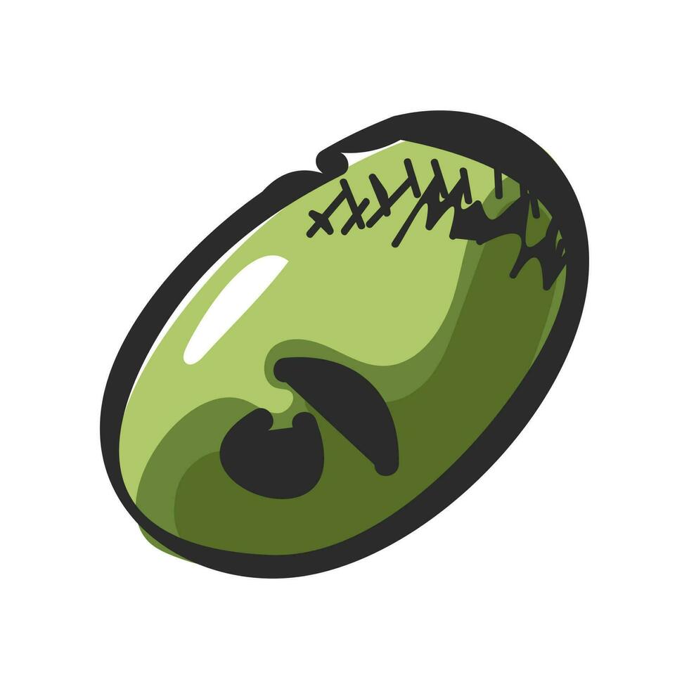 verano Fruta kiwi elemento para garabatear diseño. vector