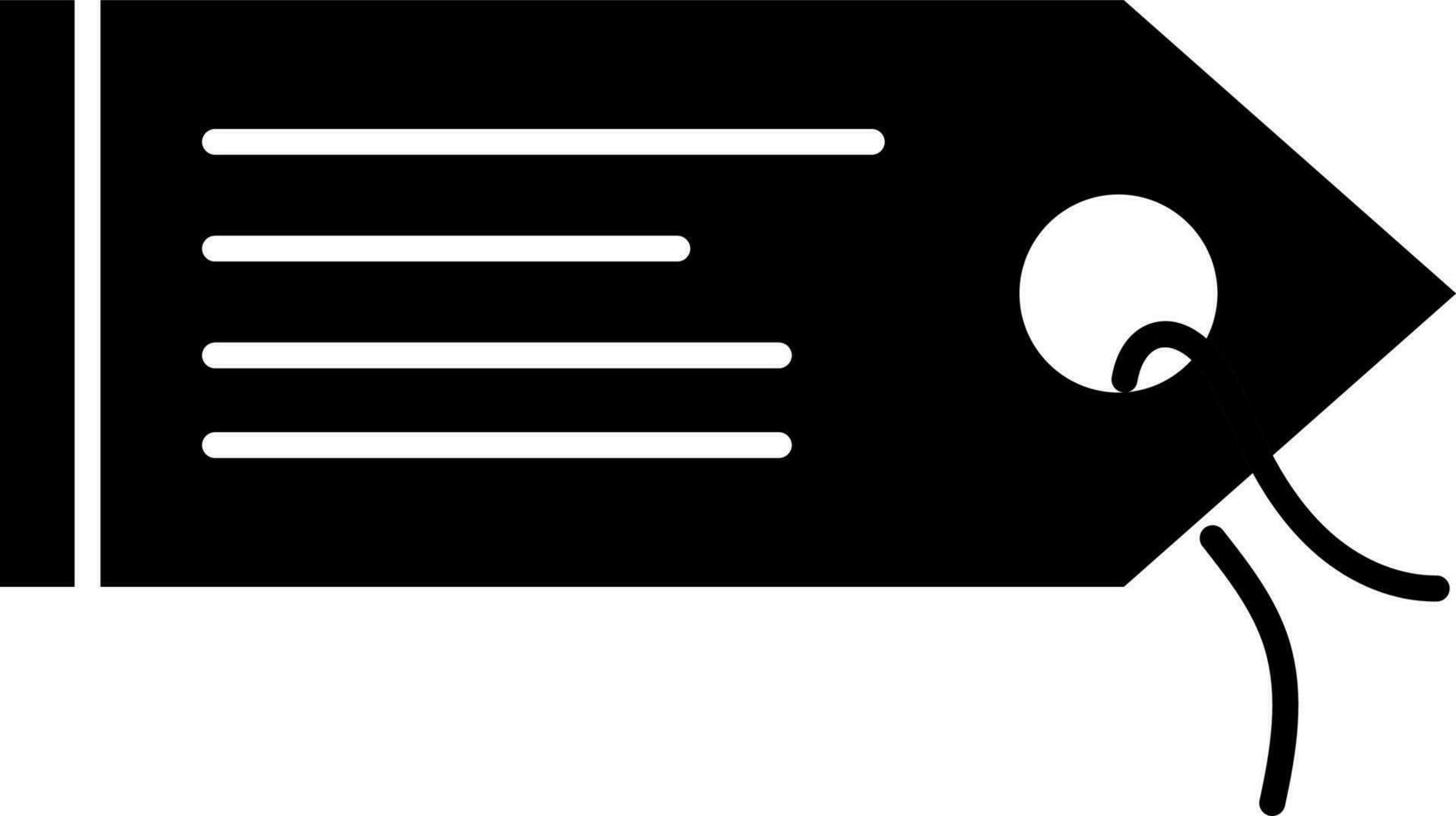 aislado negro etiqueta icono en plano estilo. vector