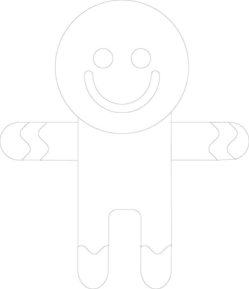 Character of a boy open arms. vector