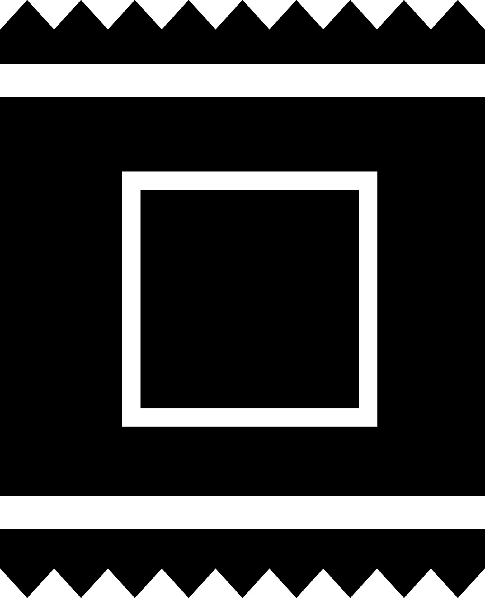 Flat style package icon in Black and White color. 24289030 Vector Art ...