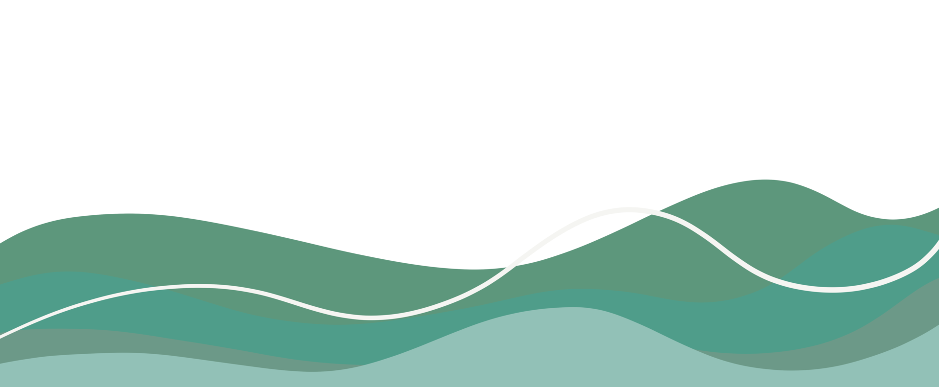 Aesthetic Wave Border. png