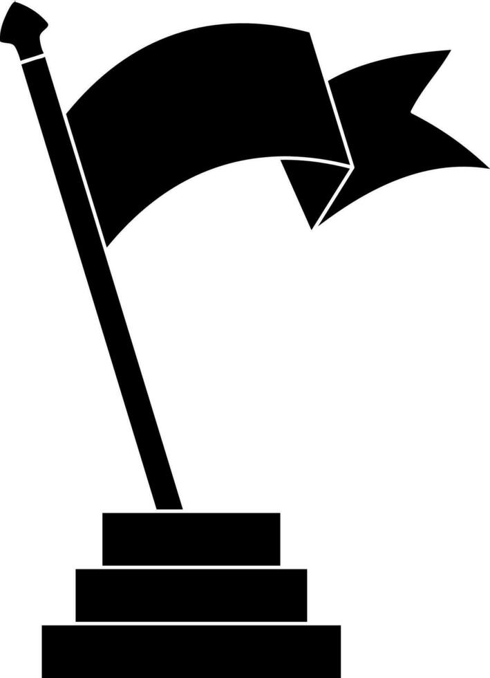 Black and White flag in flat style. 24289739 Vector Art at Vecteezy