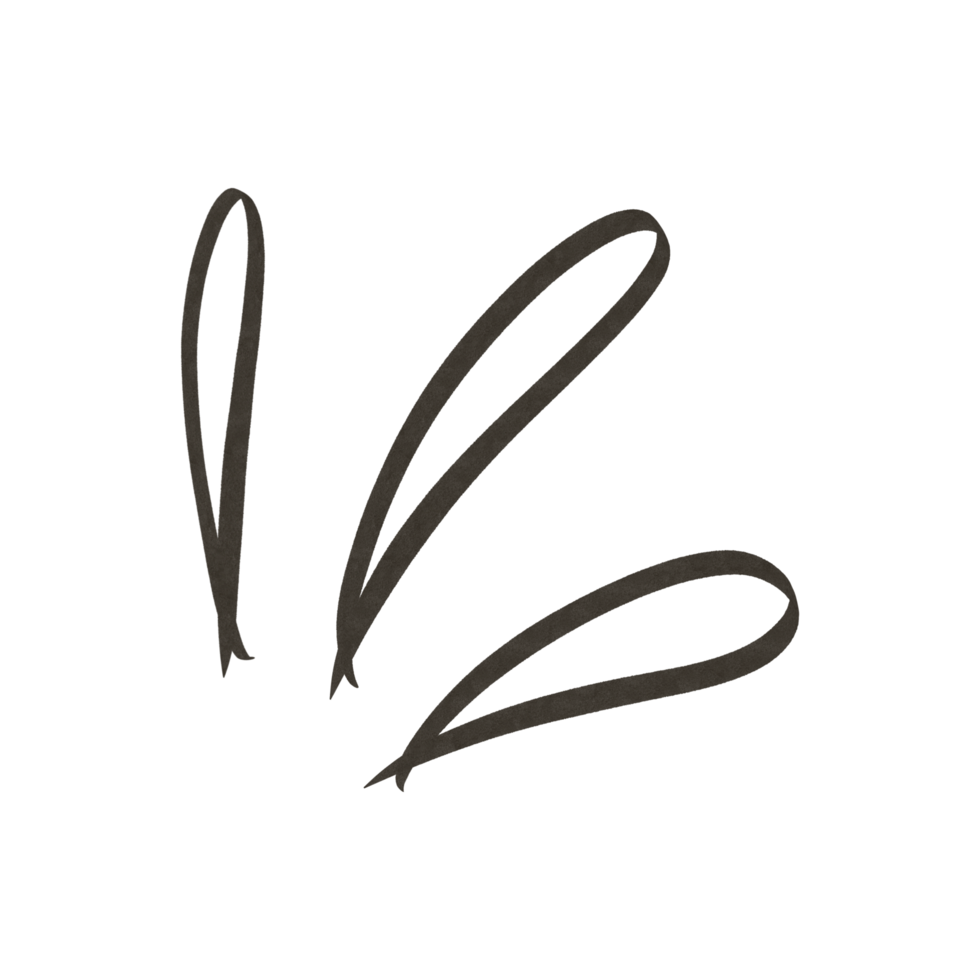 Hand drawn abstract organic shapes background. png