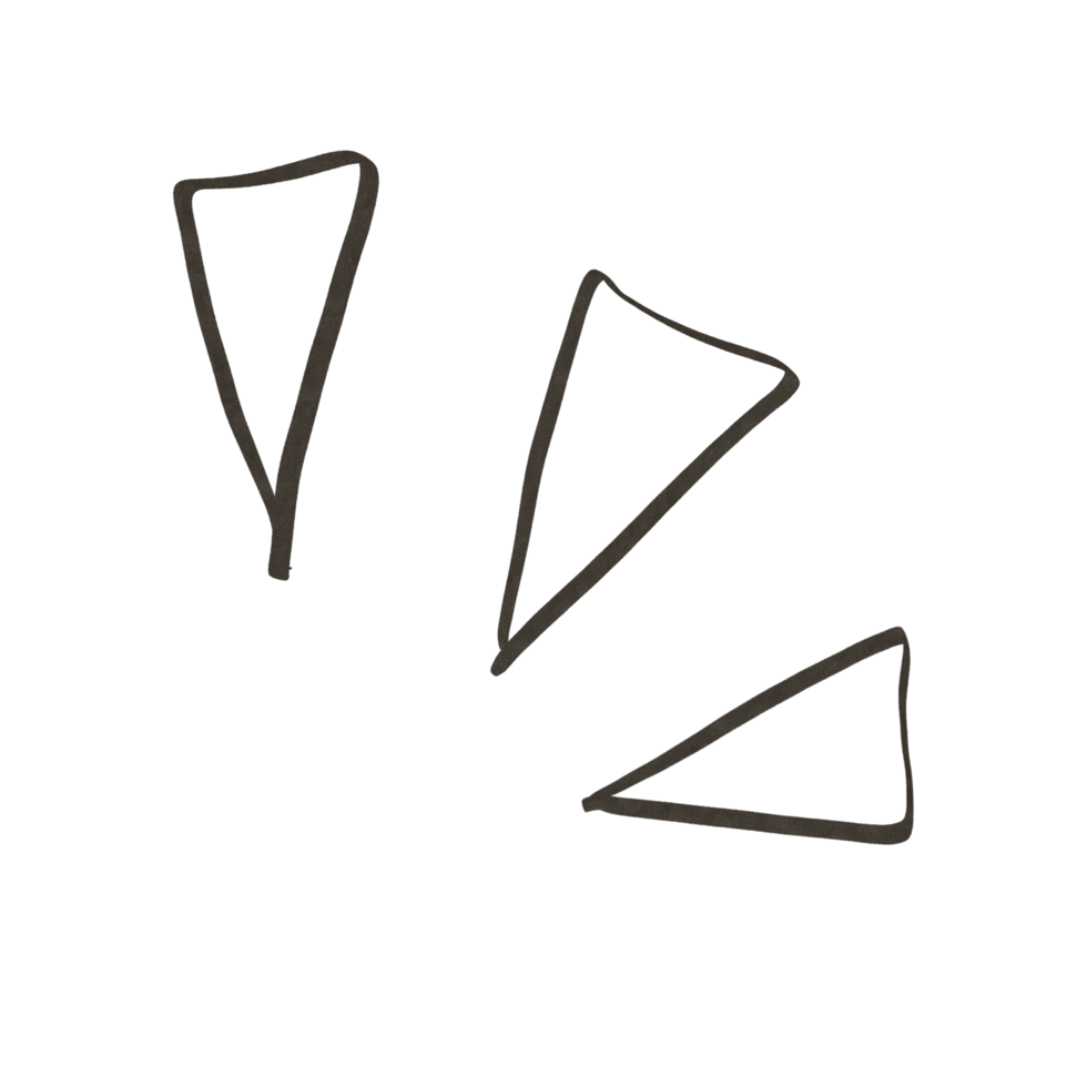 Hand drawn abstract organic shapes background. png