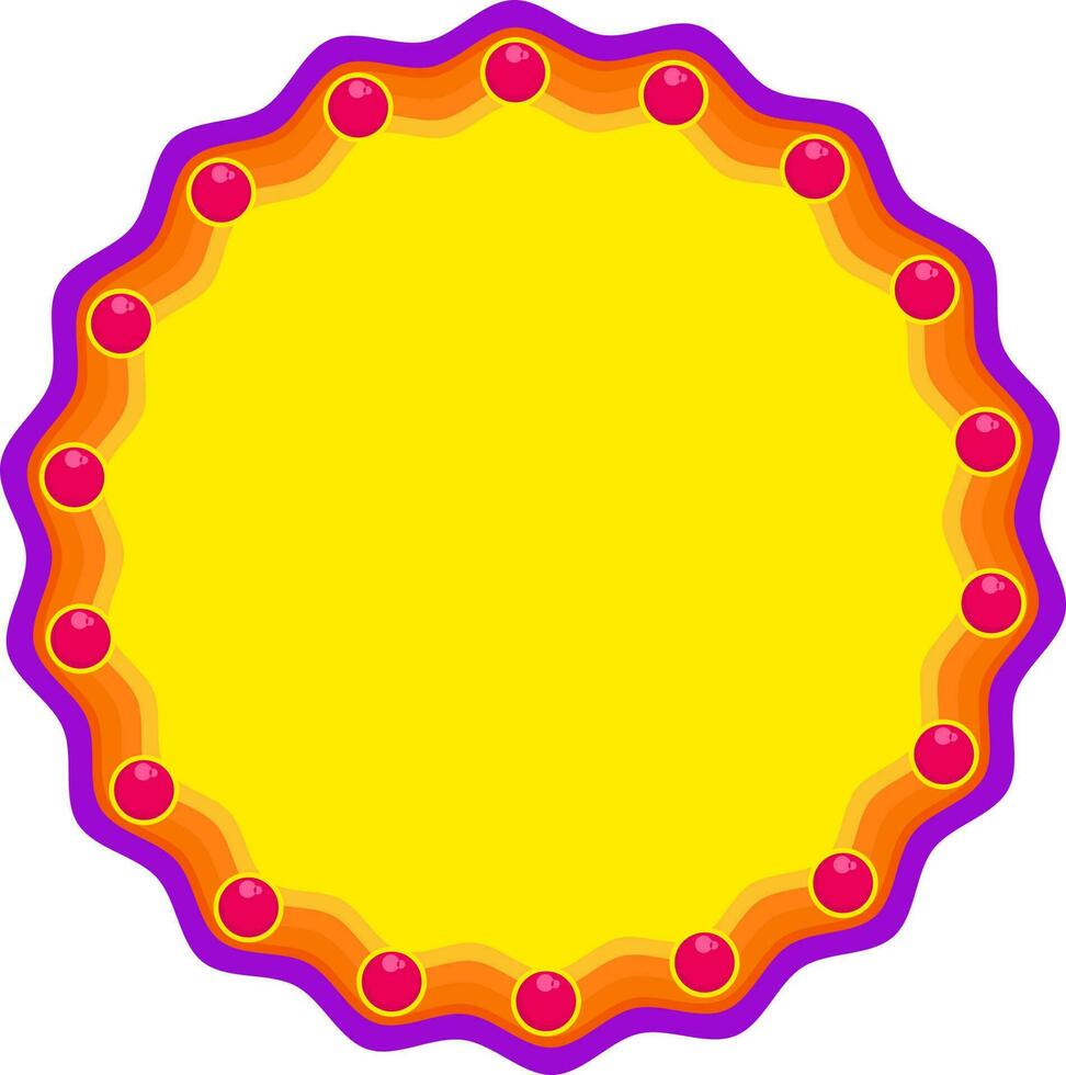 Vector illustration of decorative frame.