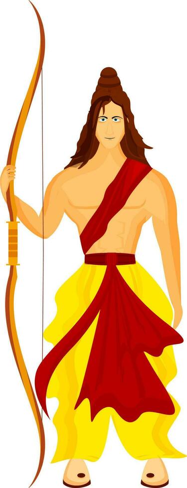 Character of  hindu mythological lord laxman. vector