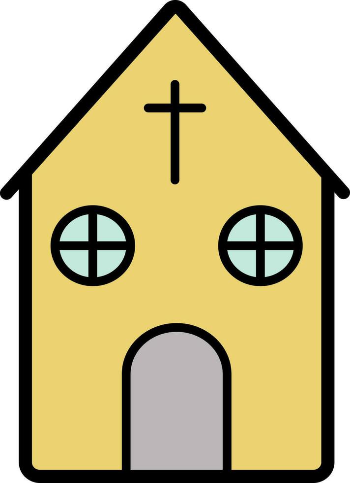 Holy Church sign or symbol. vector